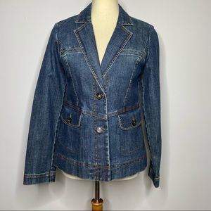Tommy Bahama denim Jean jacket size 6